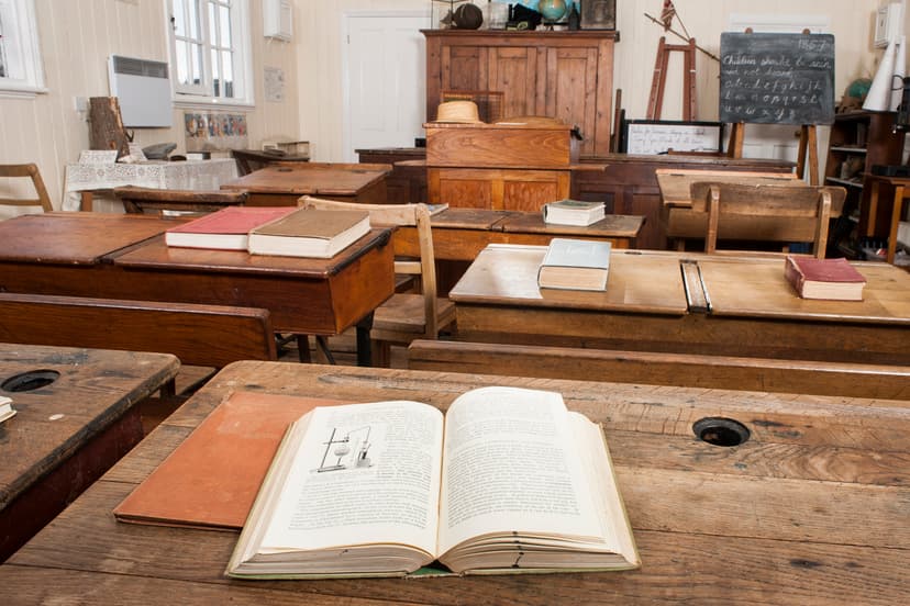 A photo of the Schoolroom